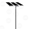 ไฟถนน LED พลังงานแสงอาทิตย์แบบรวมทั้งหมดในหนึ่งเดียวพร้อมเอาต์พุตขนาดใหญ่สำหรับถนนสายหลักและทางด่วน 