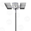 ไฟถนน LED พลังงานแสงอาทิตย์แบบรวมทั้งหมดในหนึ่งเดียวพร้อมเอาต์พุตขนาดใหญ่สำหรับถนนสายหลักและทางด่วน 